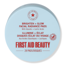 First Aid Beauty Facial Radiance Pads with Glycolic + Lactic Acids - 28 ct - 28 ct