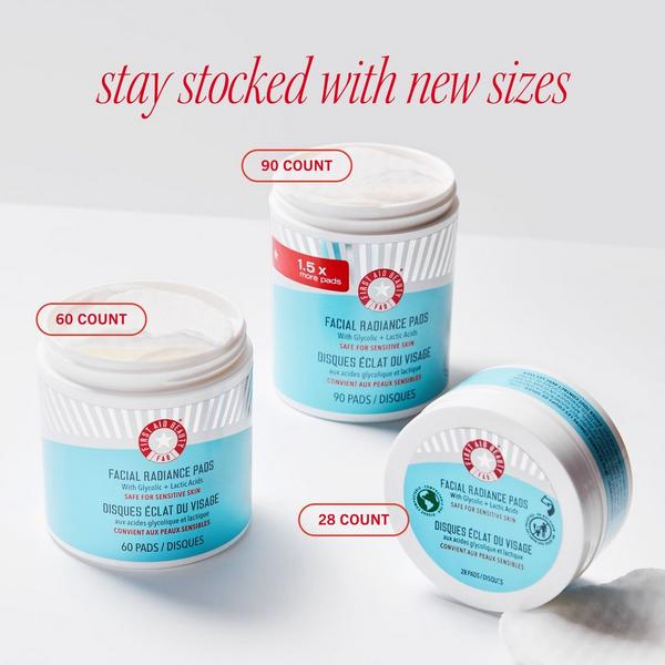 First Aid Beauty Travel Size Facial Radiance Pads with Glycolic + Lactic Acids #8