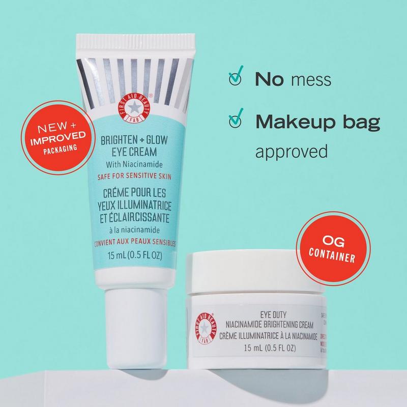 First Aid Beauty - Brighten + Glow Eye Cream with Niacinamide
