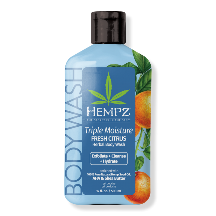 Triple Moisture Fresh Citrus Herbal Body Wash Hempz Ulta Beauty