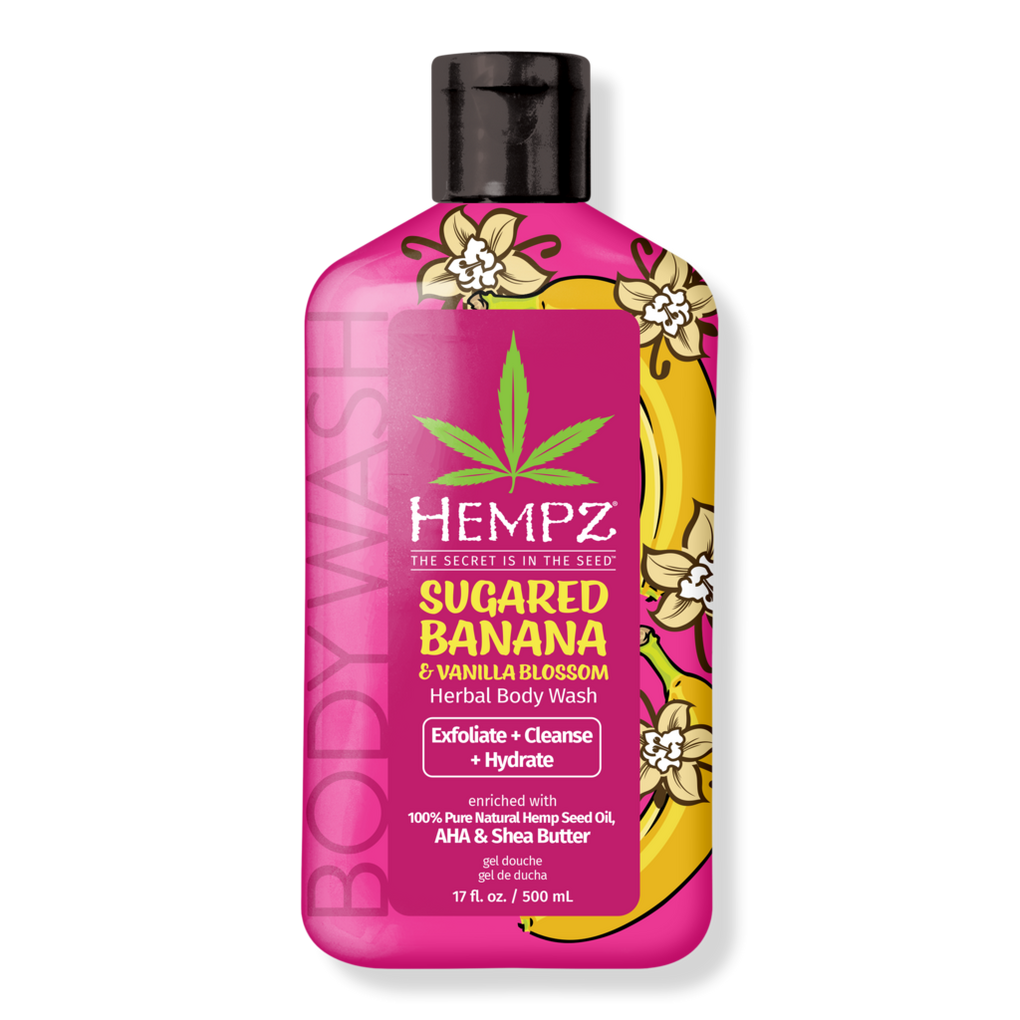 Sugared Banana Vanilla Blossom Herbal Body Wash