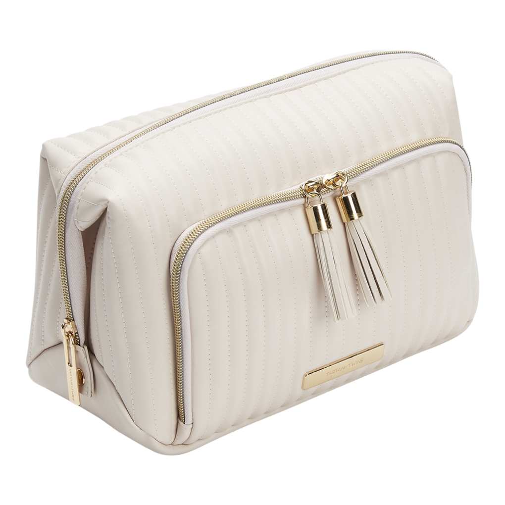 Double zip cosmetic online bag