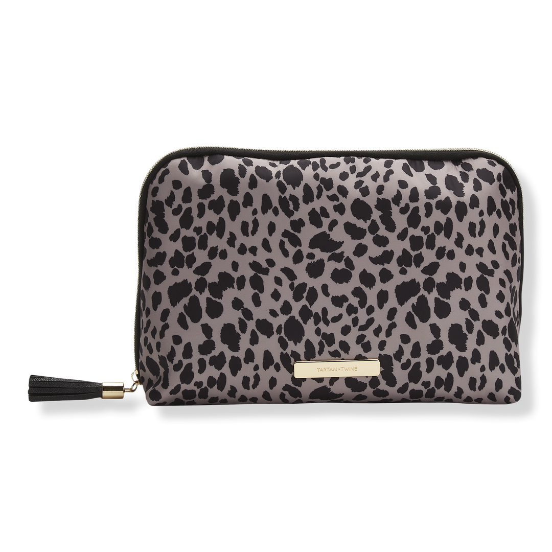 Tartan + Twine Cheetah Charm Beauty Clutch #1