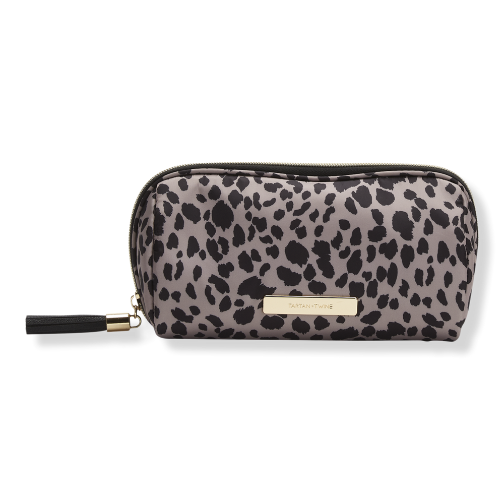 Tartan + Twine Cheetah Charm Pencil Case