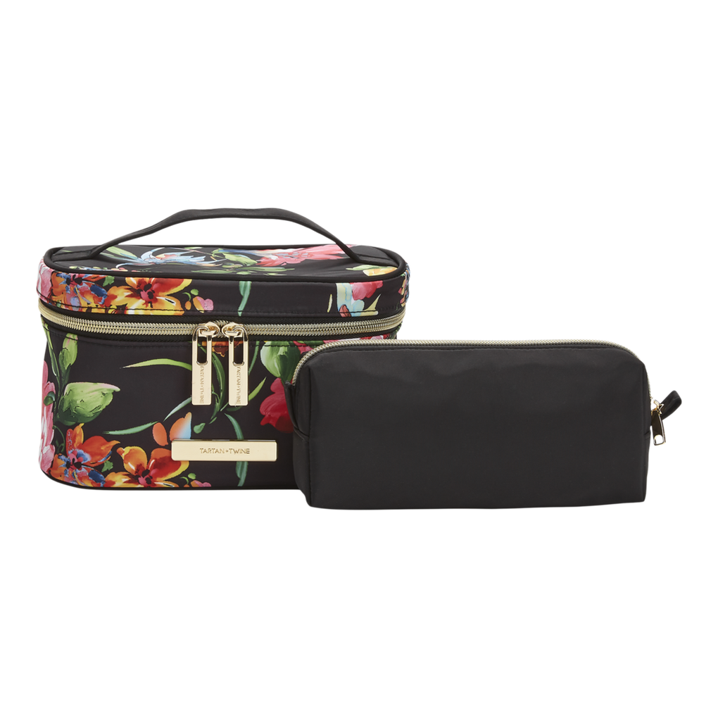 Tartan and twine online makeup bag rose gold