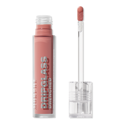 Morphe Dripglass Drenched High Pigment Lip Gloss - Wet Peach