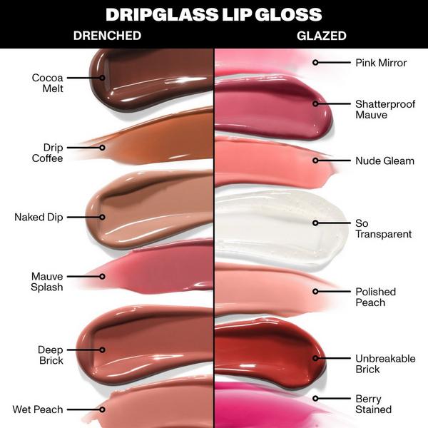 Morphe Dripglass Drenched High Pigment Lip Gloss #10