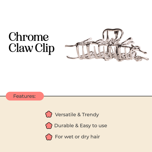 INH Chrome Claw Clip #2