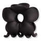 Matte Black Full Bloom Claw Clip 