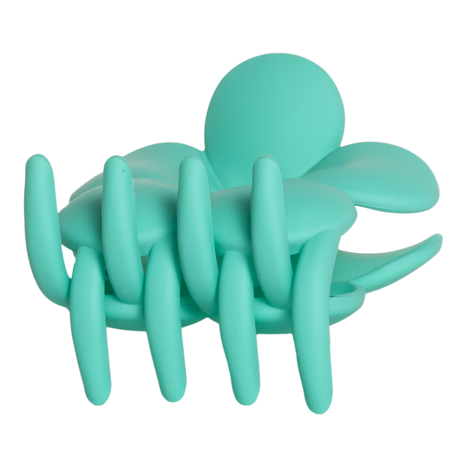 Full Bloom Claw Clip - Aqua