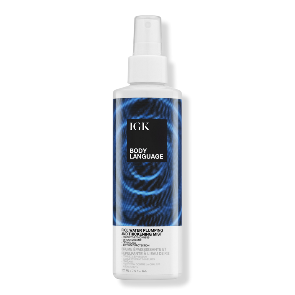 Igk Body Language Rice Water Plumping And Thickening Mist