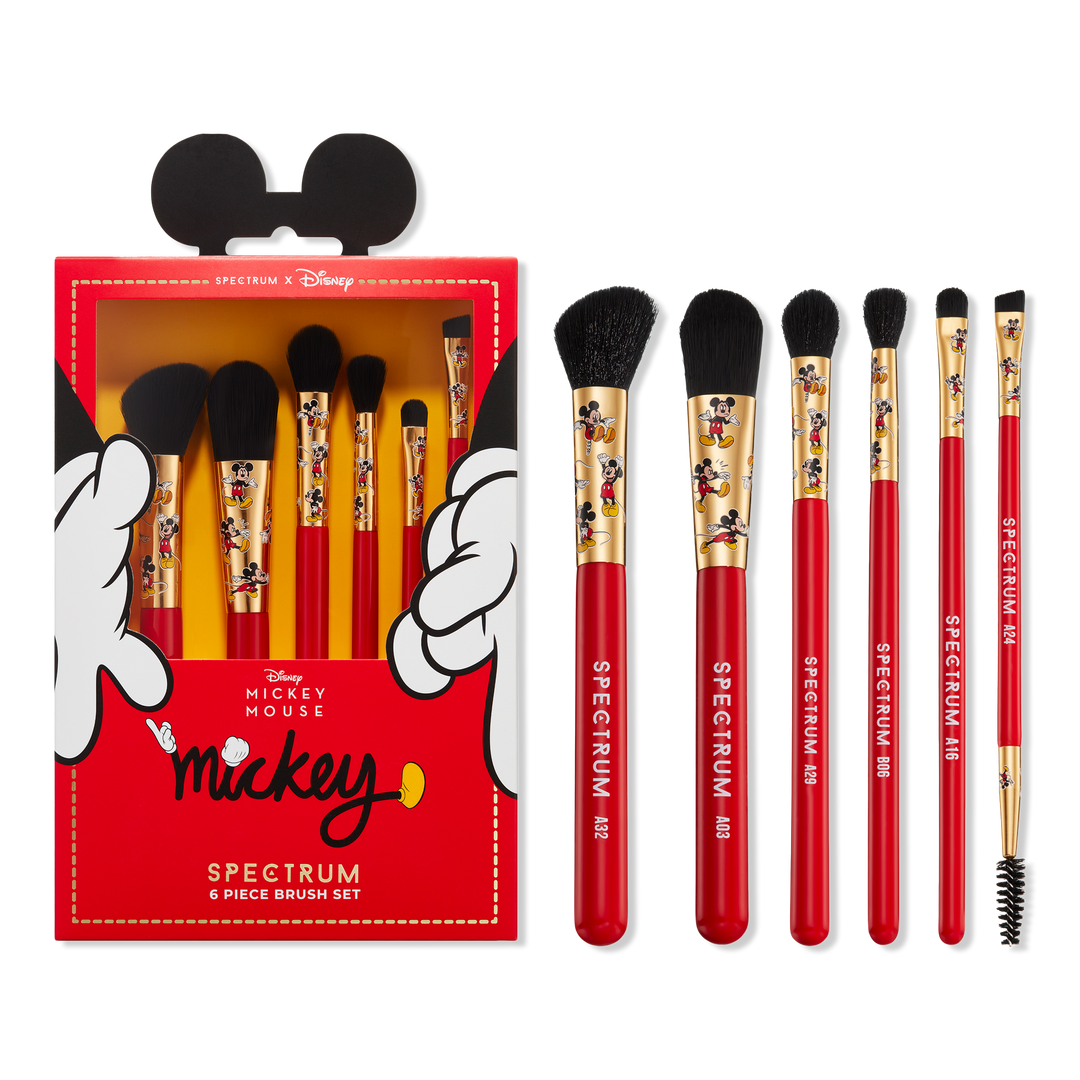 Spectrum Madcap Mickey 6-Piece Makeup Brush Set #1