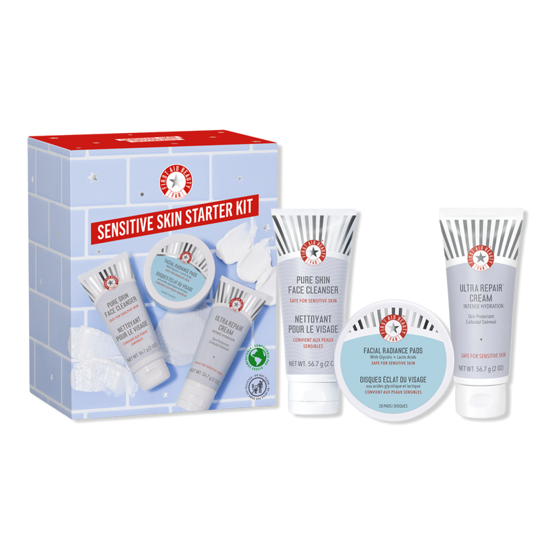 【未開封品】Oui Apsia SKIN CARE BASE 3本とパックセット First Aid Beauty - Sensitive Skin Starter Kit | Ulta Beauty
