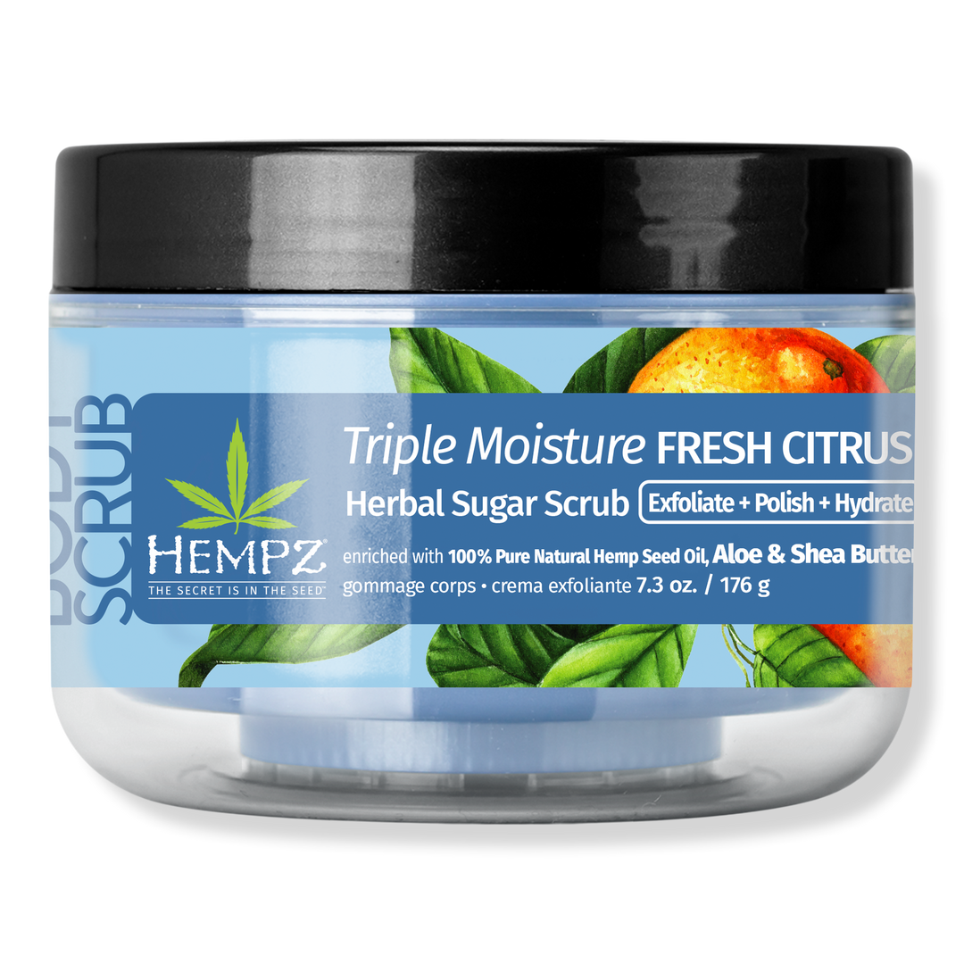 Hempz Triple Moisture Fresh Citrus Herbal Sugar Scrub #1