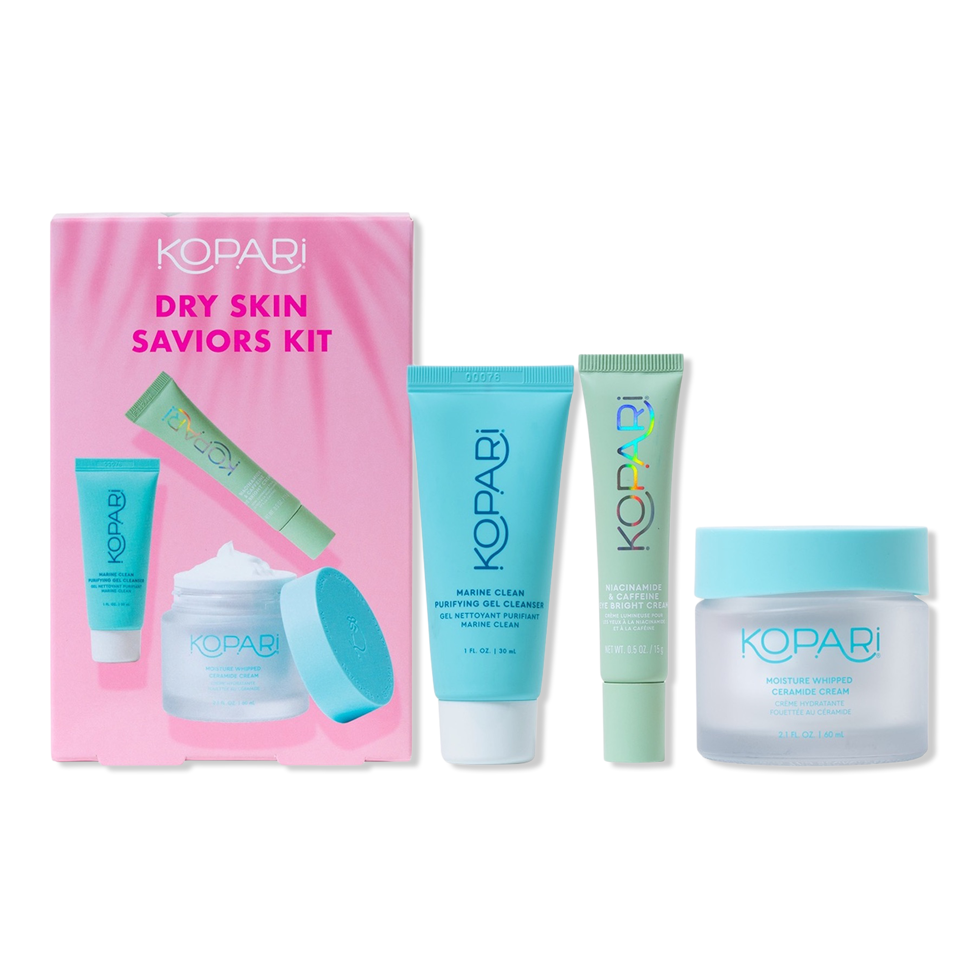 Kopari Beauty Dry Skin Saviors Travel Size Kit #1