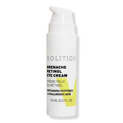 VOLITION Grenache Retinol Eye Cream with Peptides + Hyaluronic Acid