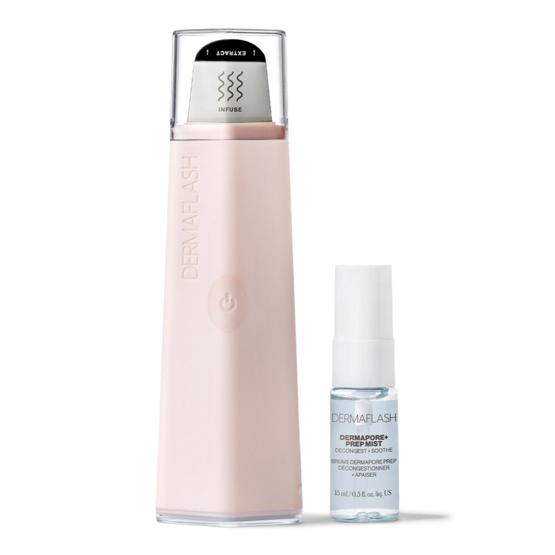 DERMAFLASH - Blush DERMAPORE+ Ultrasonic Pore Extractor & Serum