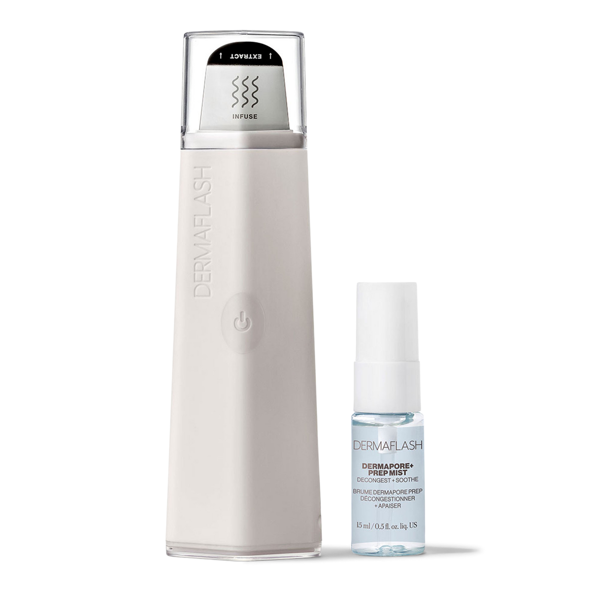 Dermapore dermaflash extractor good and serum infuser