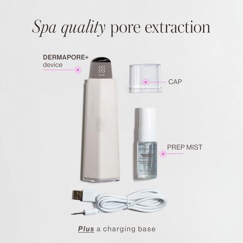 DERMAFLASH - Grey DERMAPORE+ Ultrasonic Pore Extractor & Serum