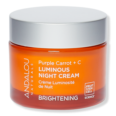 Andalou Naturals Brightening Purple Carrot + C Luminous Night Cream