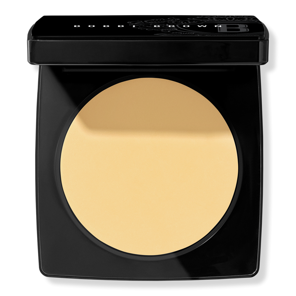 Bobbi Brown Sheer Finish All Day Oil Control Pressed Powder - Pale Yellow In Yellow