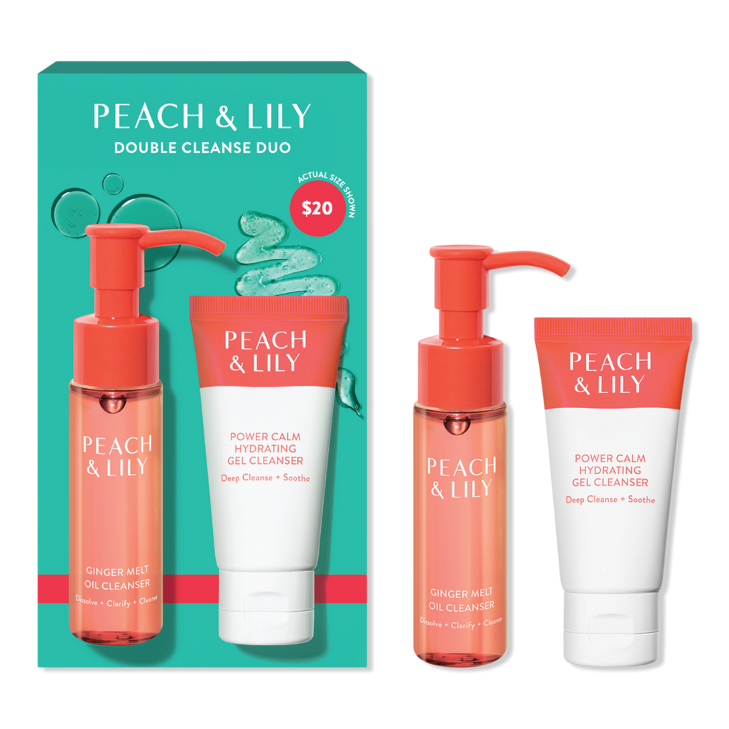 Peach & Lily Double Cleanse Skincare Set