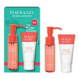 PEACH & LILY Double Cleanse Mini Duo