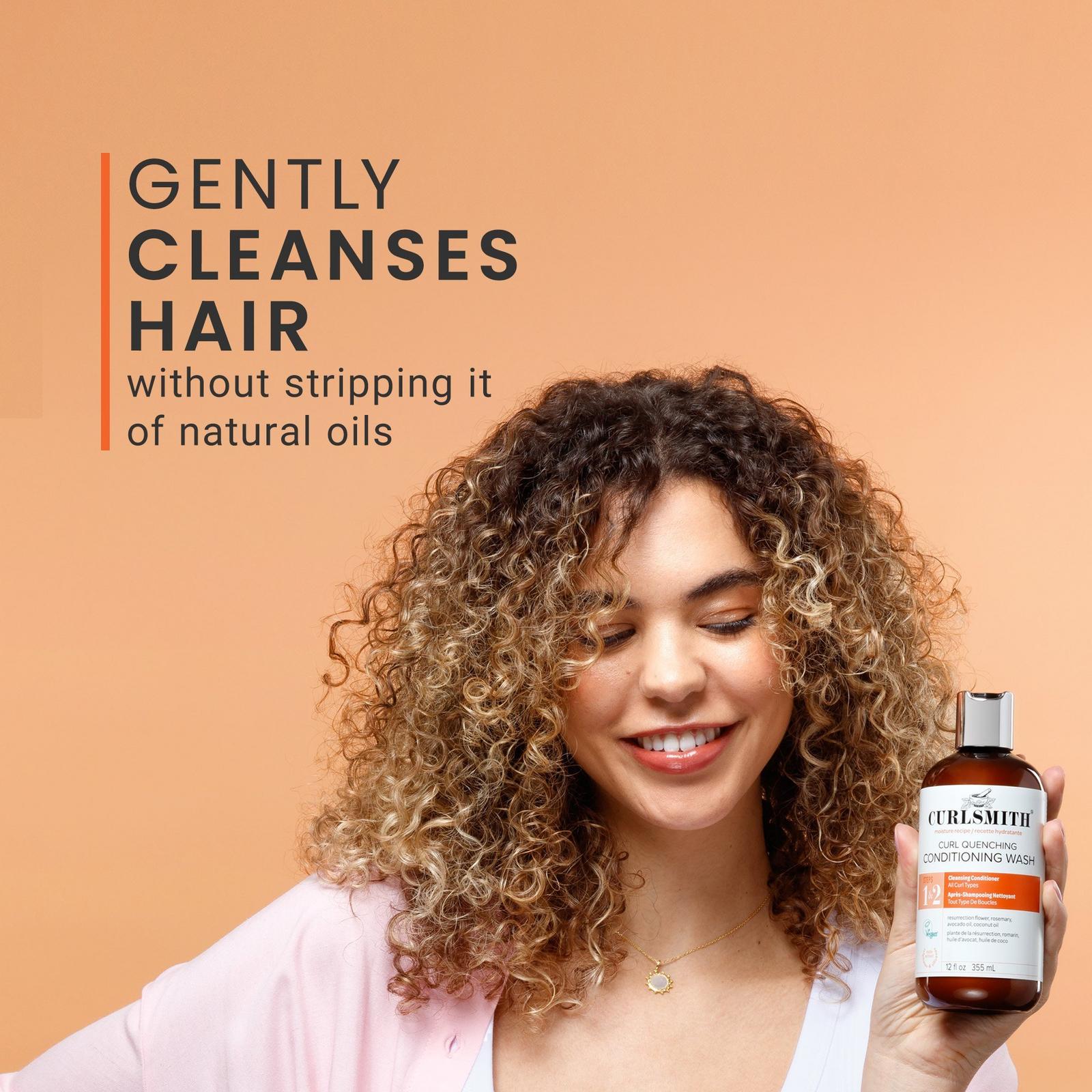 Travel Size Curl Quenching Conditioning Wash