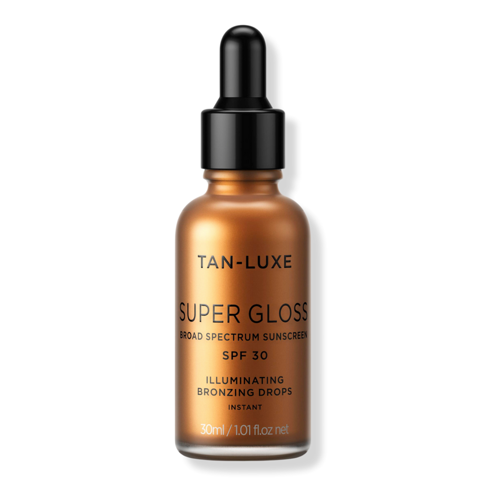 TAN-LUXE Super Gloss Instant Bronzing Face Drops with SPF 30