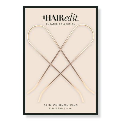 The Hair Edit Slim Chignon French Hair Pins