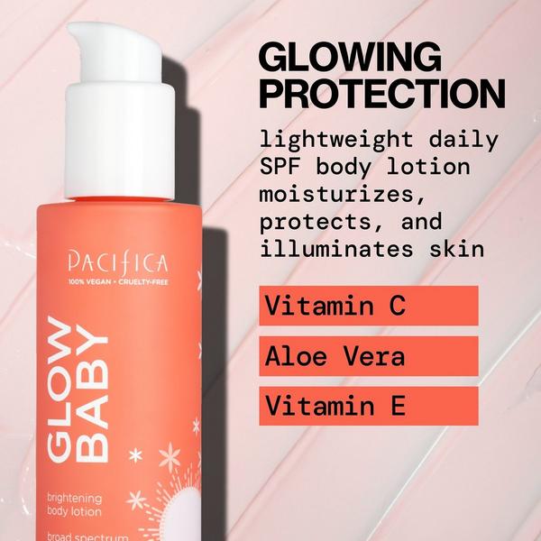 Pacifica Glow Baby Vitamin C Brightening Body Lotion SPF 30 #6