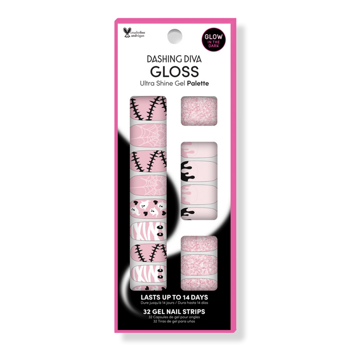 Dashing Diva Glossy Web Halloween Gloss Ultra Shine Gel Palette #1