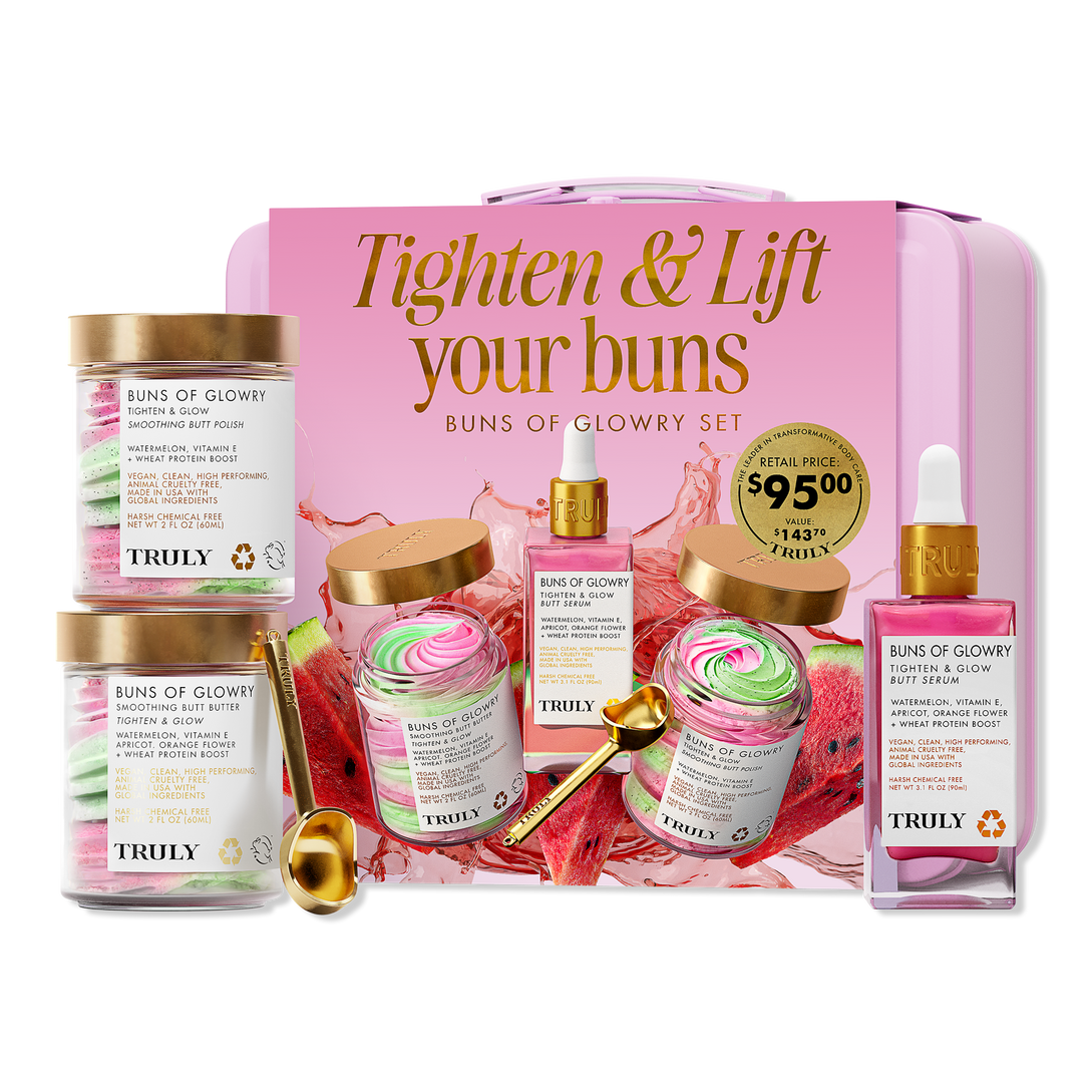 Tighten & Lift Your Buns Buns of Glowry Set - Truly | Ulta Beauty