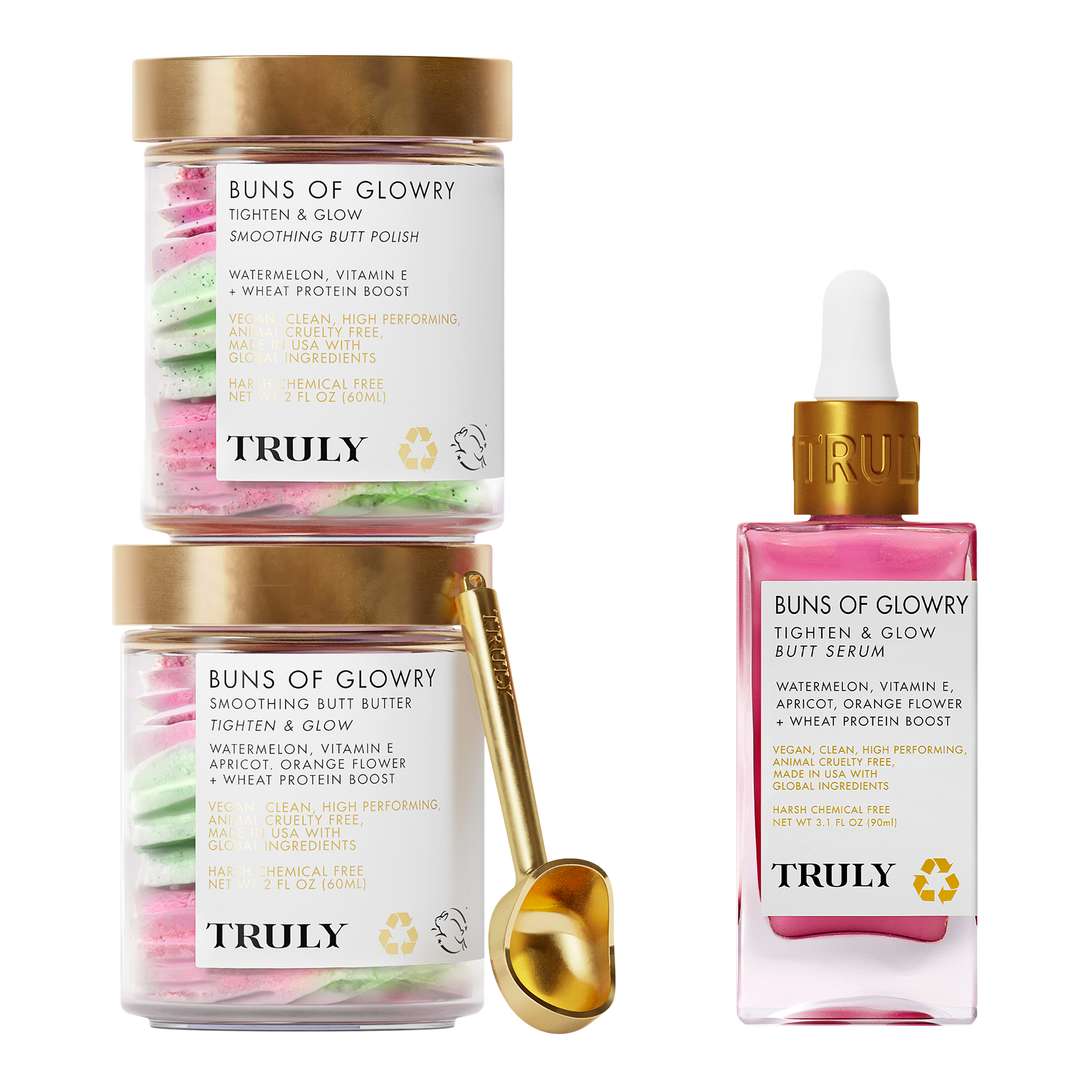 Tighten & Lift Your Buns Buns of Glowry Set - Truly | Ulta Beauty