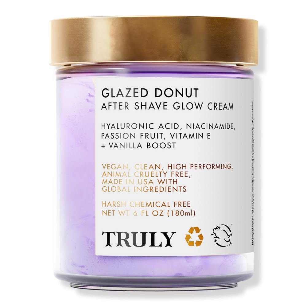 Truly Glazed Donut After Shave Glow Cream - 6.0 oz