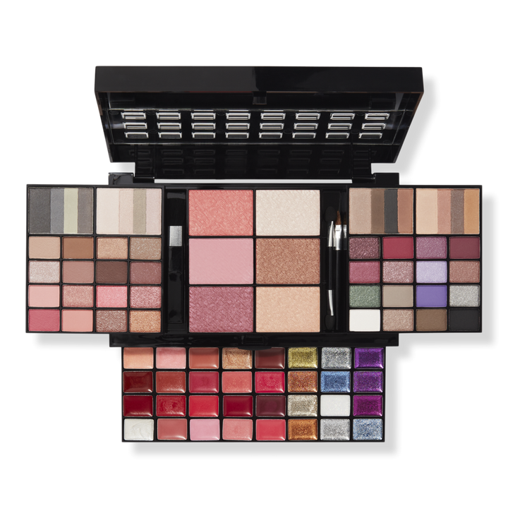  Ulta Beauty Box Glam Edition. Makeup Palette In Pink Stars  Case. 94 Pieces. : Beauty & Personal Care