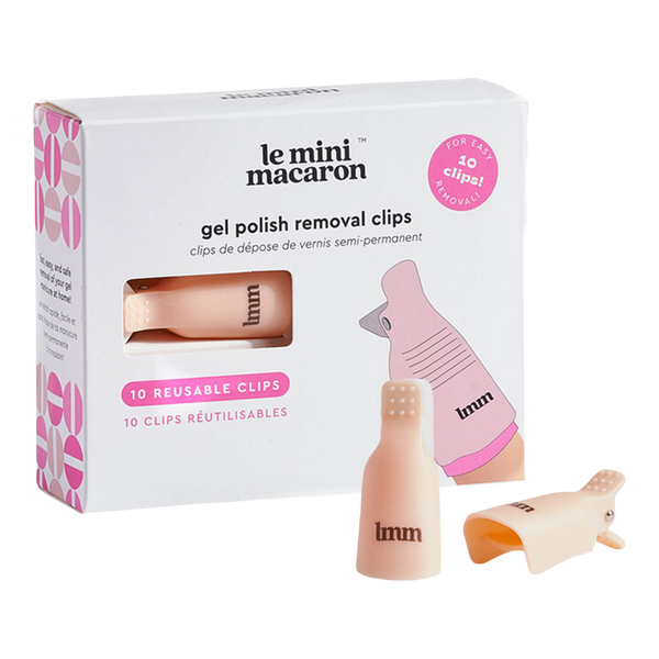 Le Mini Macaron Reusable Gel Polish Removal Clips #4