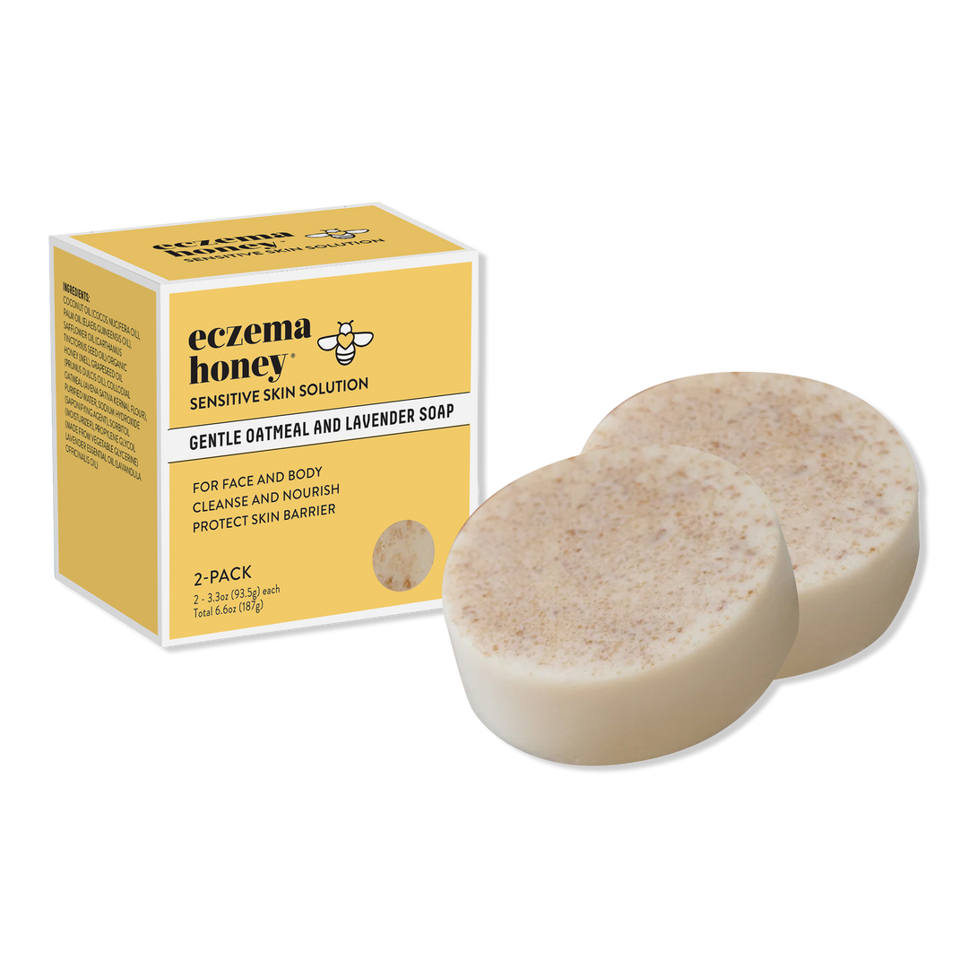 Eczema Honey Gentle Oatmeal and Lavender Soap (2-Pack) #1