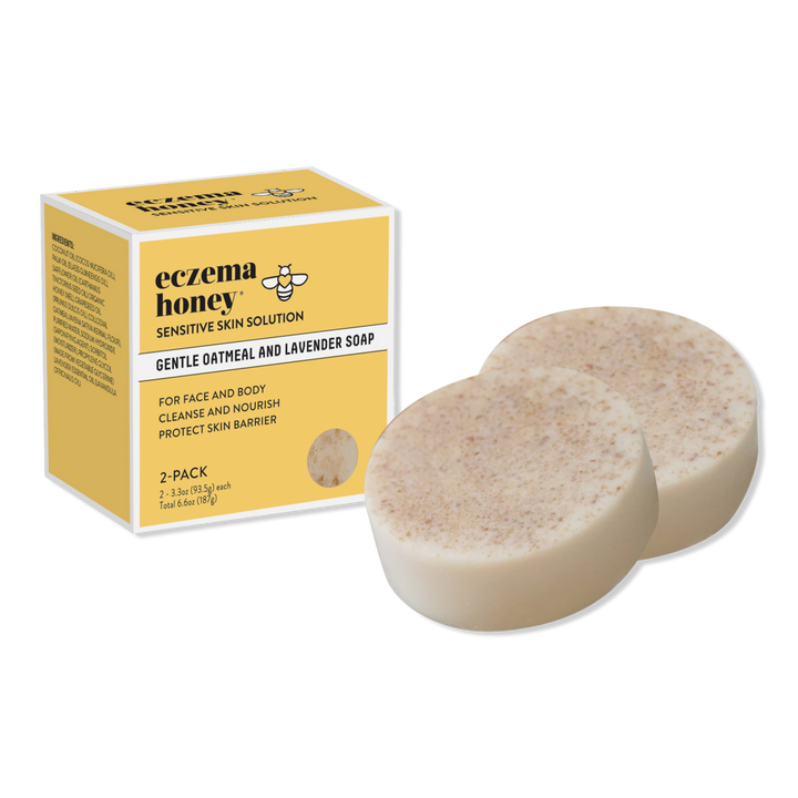 Eczema Honey Gentle Oatmeal and Lavender Soap (2-Pack) #1
