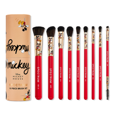 Spectrum Madcap Mickey 10-Piece Makeup Brush Set