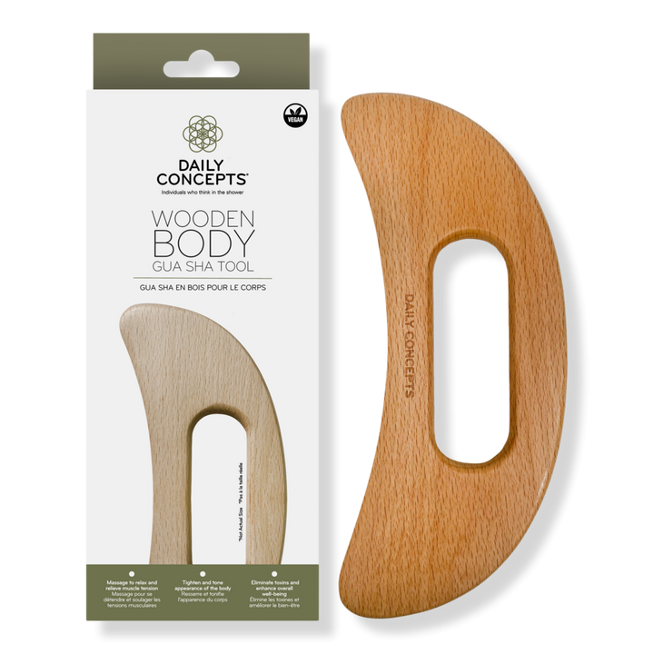 Daily Concepts Wooden Body Gua Sha Tool #1