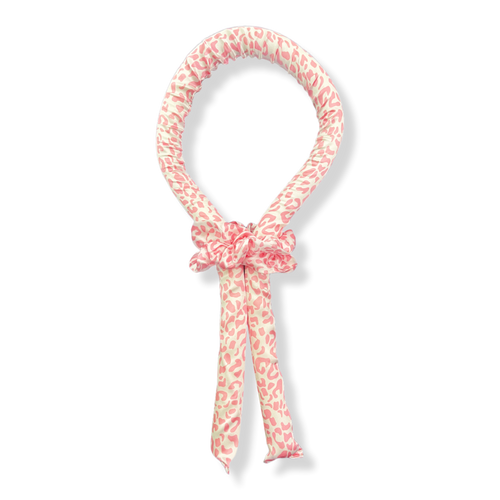 Pink Leopard Print Heatless Satin Foam Curler Set - The Vintage Cosmetic Company | Ulta Beauty
