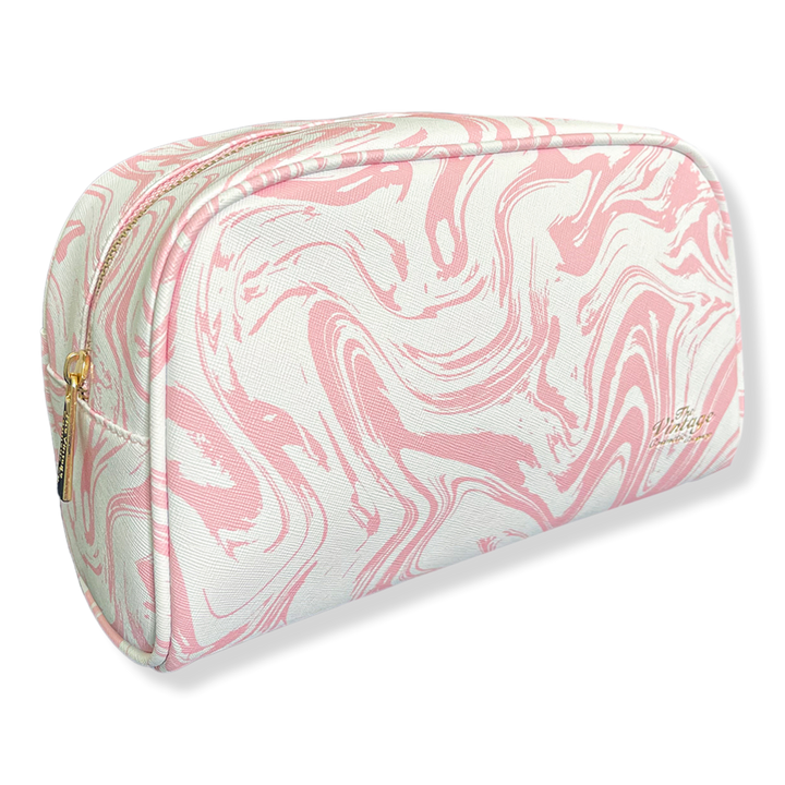 Check Yourself Cosmetic Bag – Pink