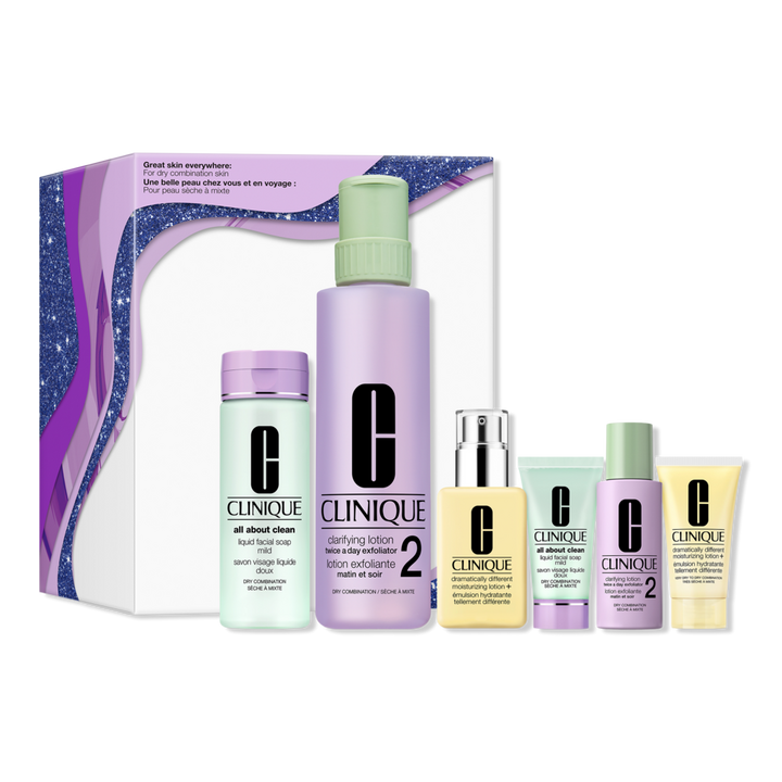 Clinique Great Skin Everywhere 3-Step Skincare Set For Dry Skin #1