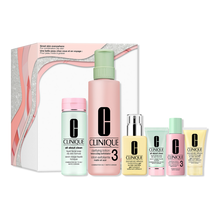 Clinique Great Skin Everywhere 3-Step Skincare Set For Oily Skin #1