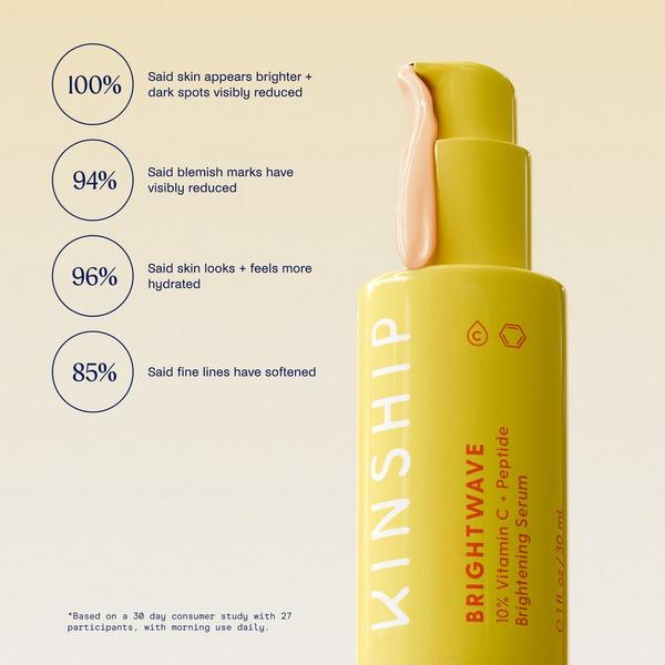 Kinship Brightwave 10% Vitamin C + Peptide Brightening Serum #2