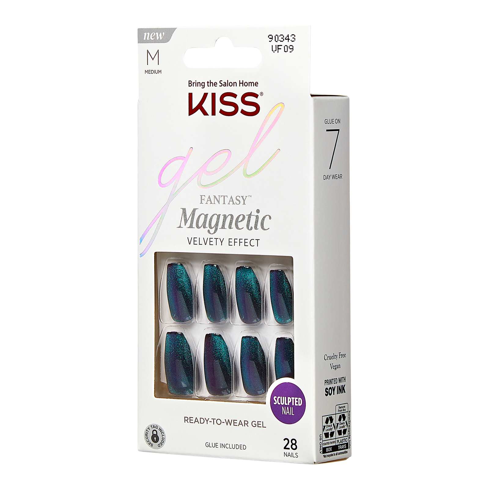 Gel Fantasy Magnetic Press-On Nails