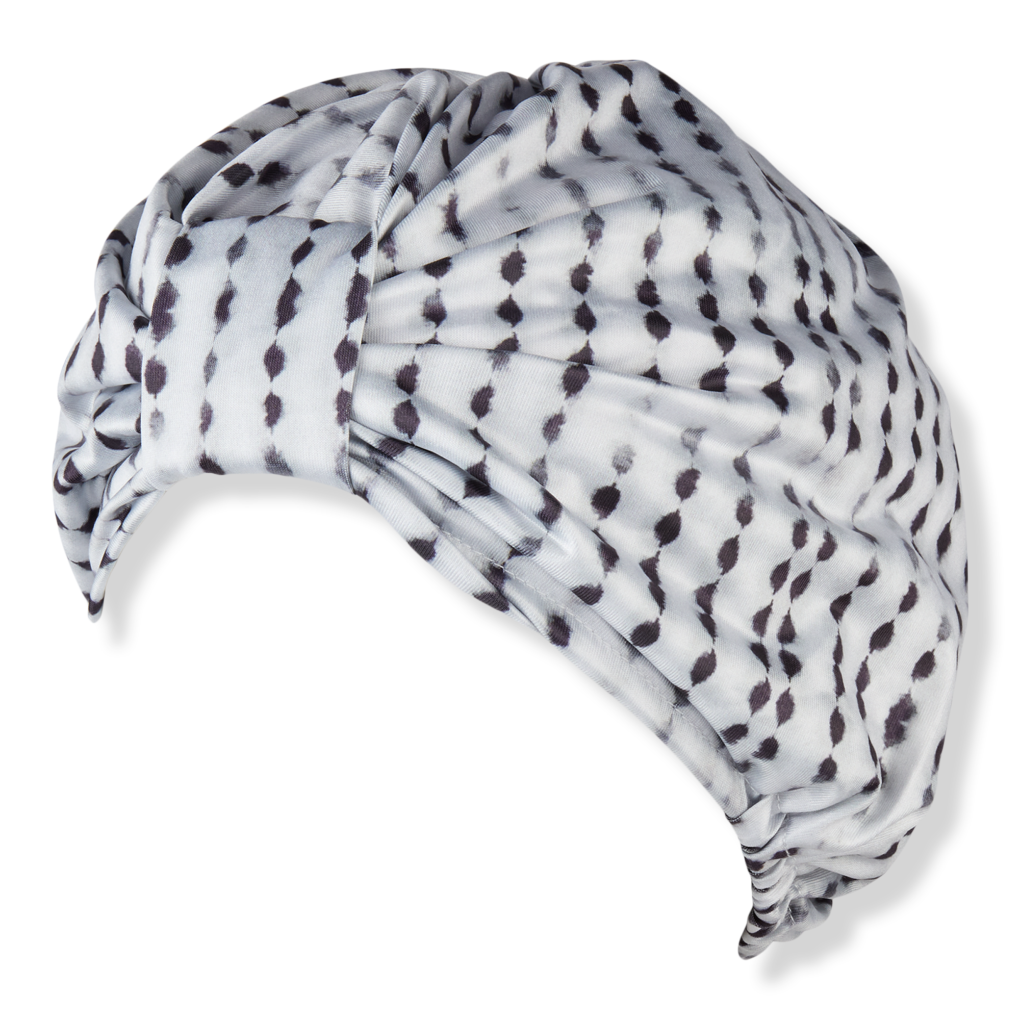 Scünci Prep White & Black Polka Dot Shower Cap #1