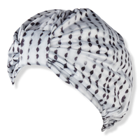 Prep White & Black Polka Dot Shower Cap