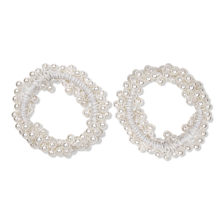 Scünci Elite Faux Pearl Ponytailers #1
